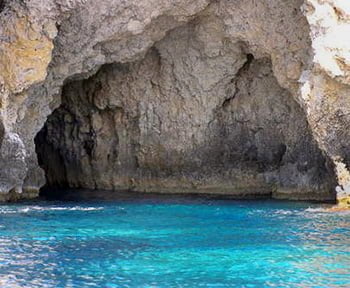 sea cave in koufonissi