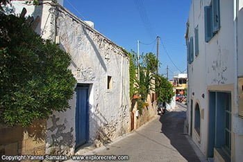 Koutouloufari, the traditional village Koutouloufari in Crete