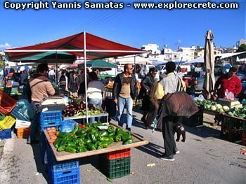 laiki greek street market