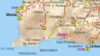 Walk from Lentas to Pitsidia