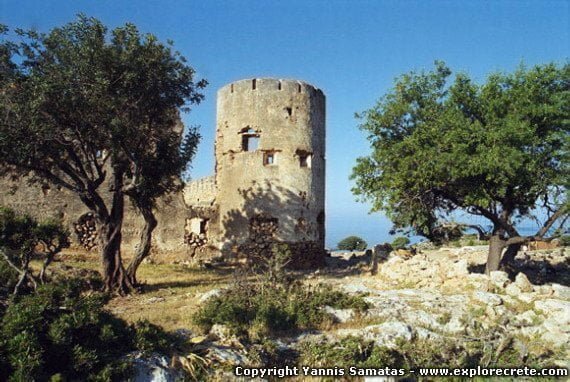 turkish fort in Loutro