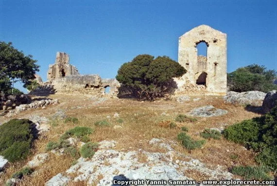 13loutro Turkish fort in Loutro