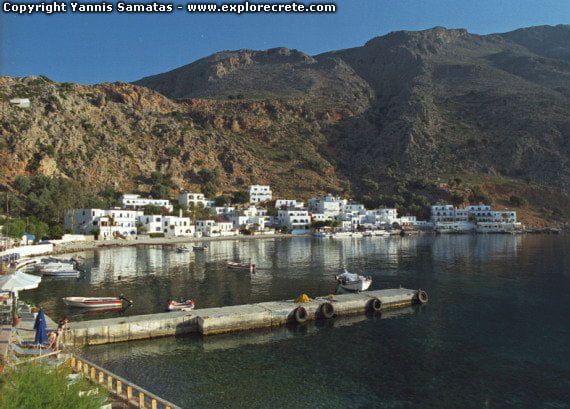 loutro early in the morning