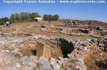 Malia Palace, kouloures