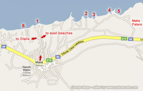 Malia Beach Guide