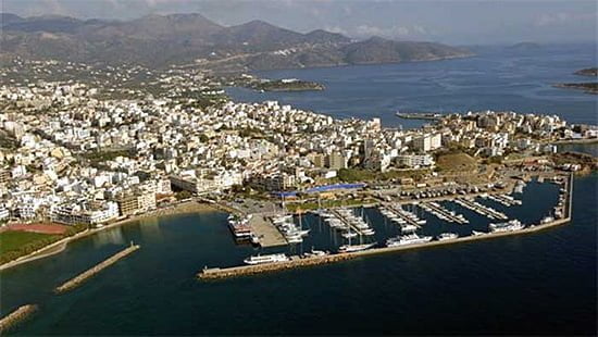 marina of agios nikolaos