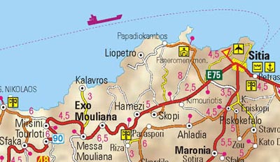 Walk from Mirsini to Sitia