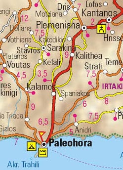 from Paleochora to Kantanos
