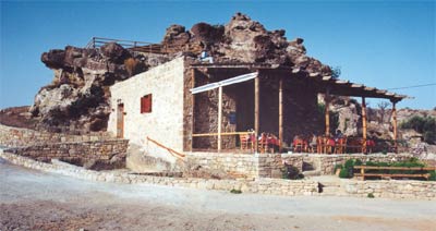 tavern "Acropolis" in Polyrinia, crete