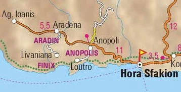 From Sweet Water Beach to Anopolis to Loutro