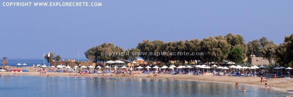 beach in Sissi Crete