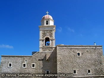 toplou monastery built like a fortress