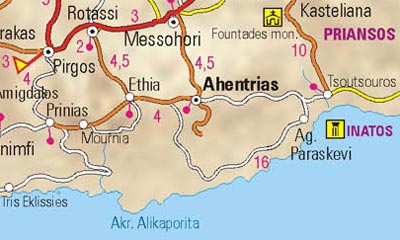 Walk from Tsoutsouros to Pirgos – Day 16