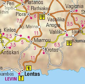 Walk from Vagionia to Lentas