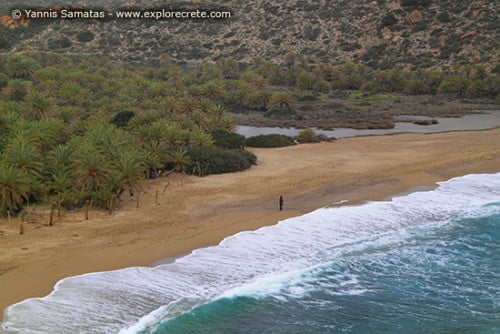 Η παραλία Βάι το χειμώνα