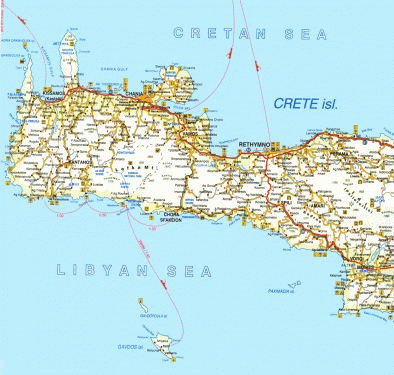 Crete Maps & City Maps