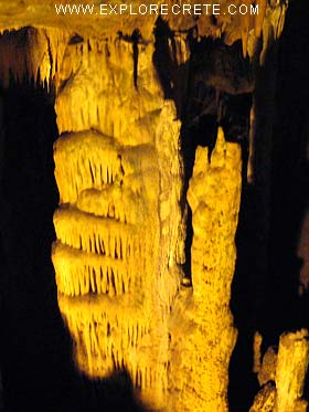 stalagmite in zoniana cave