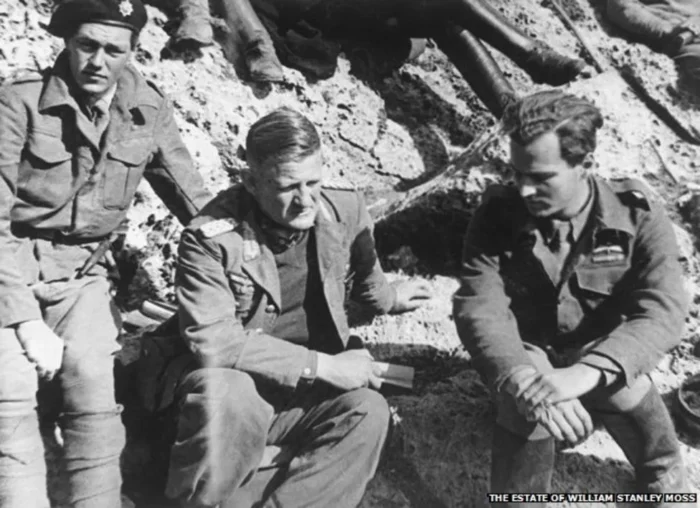 moss, general kreipe and patrick lee fermor