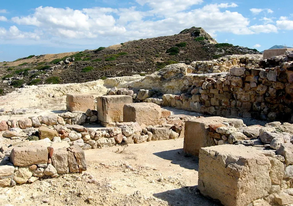 petras archaeological site near sitia