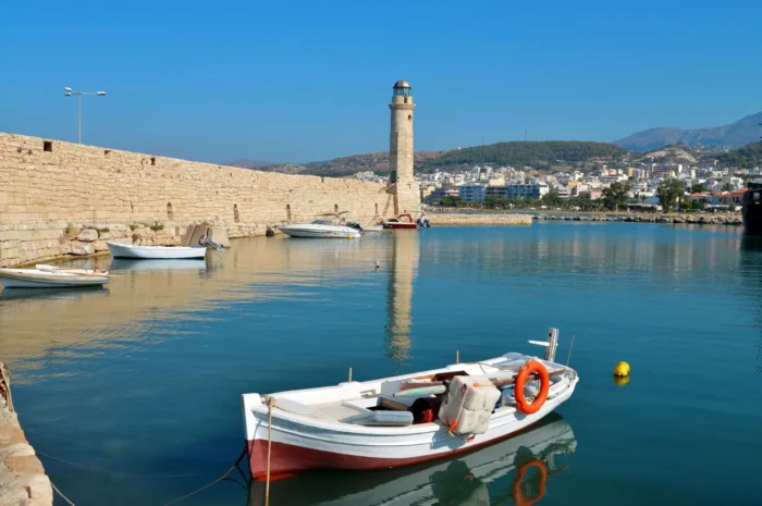 rethymnon venetian harbour
