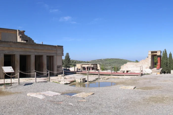Central Court in Knossos Palace