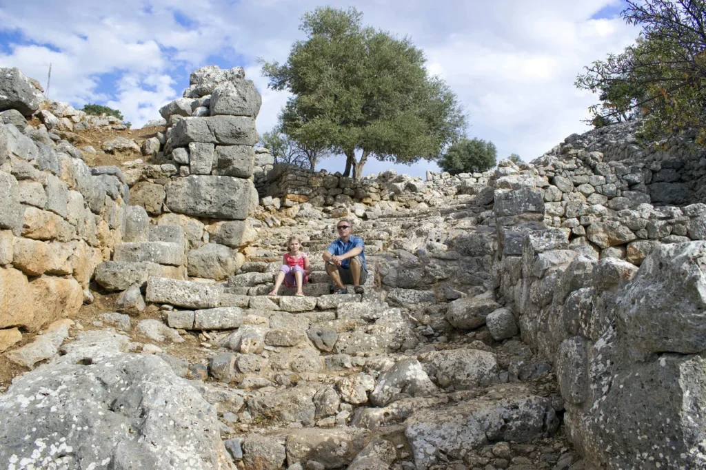 the archaeological site of lato in crete is an important part of the history of agios nikolaos