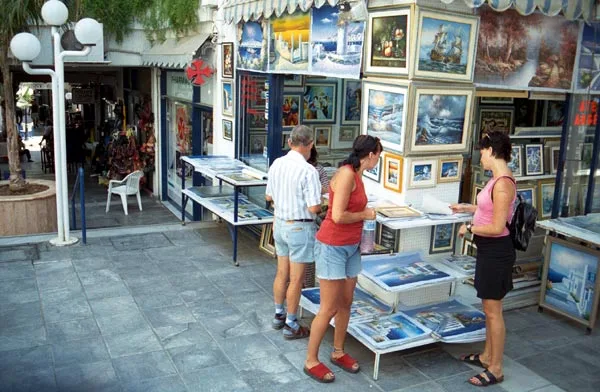 shopping in chersonissos crete